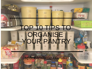 Organise your pantry