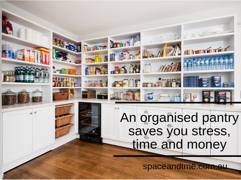 An organised pantry