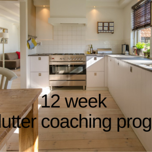 12 Week Declutter Coaching Program - Pay 1st installment
