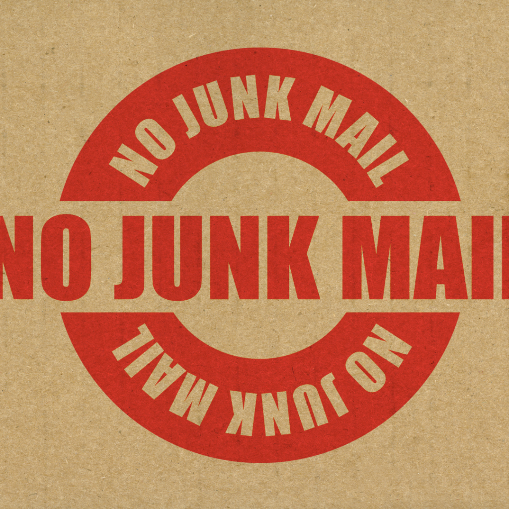 All you need to doe is to have a junk mail organiser and throw away all the unnecessary mail. This way you know for sure that you won't lose or forget any important documents.