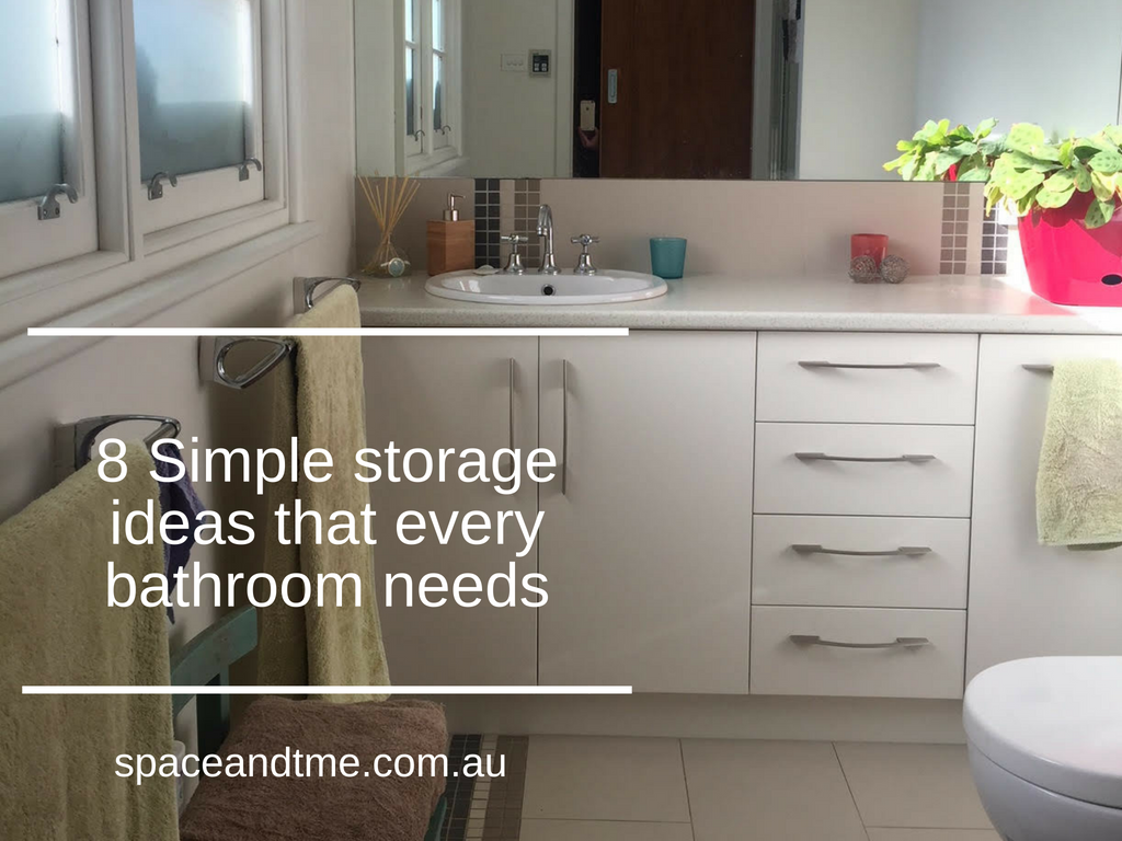 simple storage ideas every bathroom needs