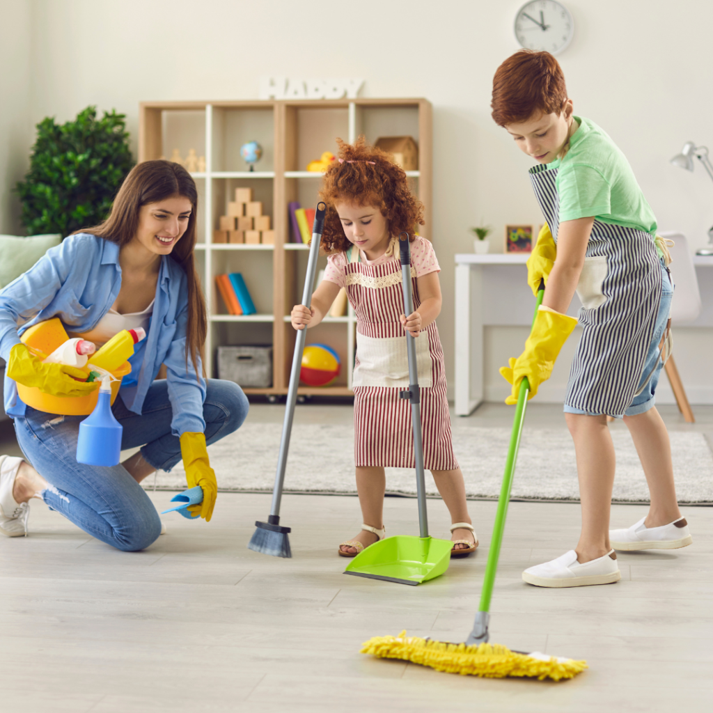 How to Get the Family on Board with Keeping the House Tidy