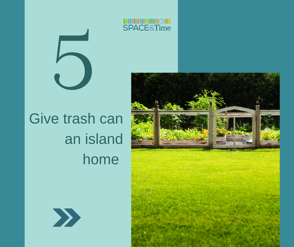 Ever wish you could get the trash out of your house but hate having to haul it outside? Of course you do. It seems that you can never catch a break because when you open your fridge, there isn't room for food but there's always room for leftovers in the trashcan.