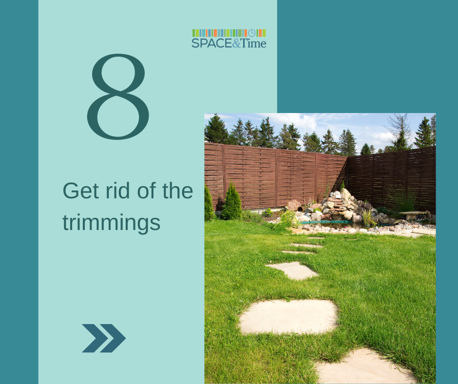 Keeping your backyard tidy can be a headache job. However, the faster you get the hang of it, the more it will bother you. Usually tidying up doesn't mean you have to do any heavy work. You just have to keep your garden clean and that's all there is to it!