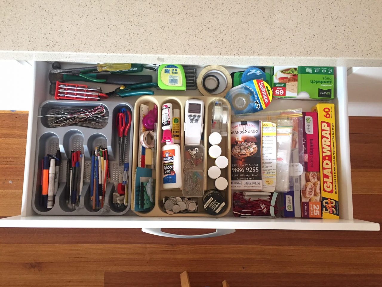 organise my junk drawer