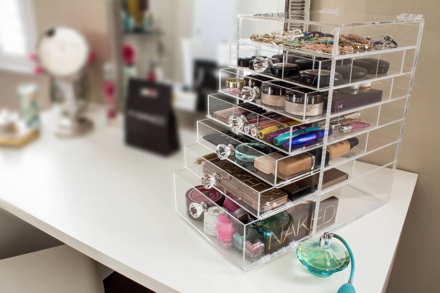 makeup storage drawers - Professional Organiser Melbourne - Space and Time